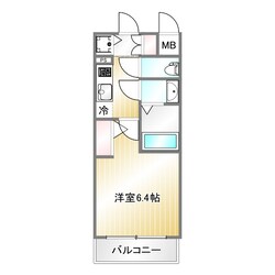 エスリード神戸兵庫駅マリーナスクエアの物件間取画像